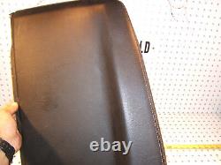 Mercedes Mid R129 SL600 SL60 AMG Right BLACK LEATHER Stitched seat back 1 Cover