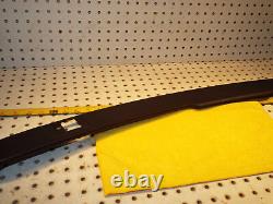 Mercedes Mid R129 SL600 SL60 AMG front BLACK LEATHER Stitched windshield 1 Cover