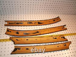 Mercedes Mid W109, W108 Windshield inner frame BROWN OE 1 set of 4 Covers, Type #2