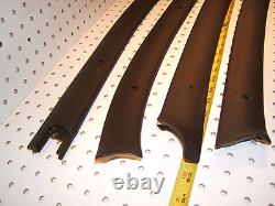 Mercedes Mid W109, W108 Windshield inner frame BROWN OE 1 set of 4 Covers, Type #2