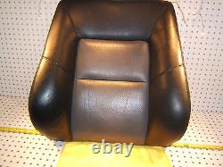 Mercedes Mid W140 Sedan S600 R or L seat Back leather Black Gray OEM 1 Section
