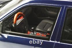 Mercedes S124 E36 AMG blue diecast model car OT753 Otto 118