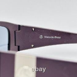 Mercedes Sunglasses Men's Women's Angular Shield Purple Model M 3001 C Benz New