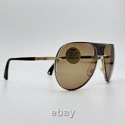 Metzler Sunglasses Men's Oval Braun Gold sport design Model 0254 NOS