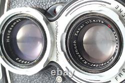 Near MINT- ROLLEICORD IV Model K3D TLR Camera Xenar 75mm f/3.5 Lens From JAPAN