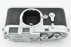Near Mint Leica M3 732xxx Early Model 1955yr 35mm Rangefinder from Japan #1659