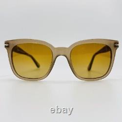 Persol Sunglasses Ladies Angular Braun Oversize Model 2999-S New