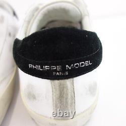 Philippe Model Chaussures de Sport Hommes Sneaker Paris Blanc 43 Neuf