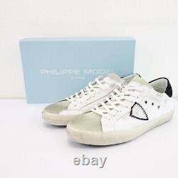 Philippe Model Chaussures de Sport Hommes Sneaker Paris Blanc 43 Neuf