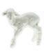 Porcelain Figure Standing Lamb (Allach Model No 107) by T. Kärner
