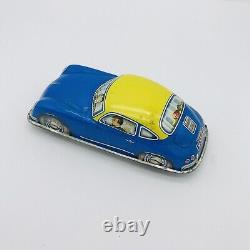 Porsche 356 Tin Modell Model Toy Vintage Carera Collection Blue Yellow Pre A Vw