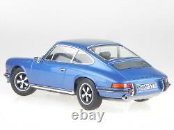 Porsche 911 S 911S 1973 blue metallic diecast model car 187641 Norev 118