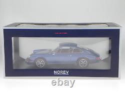 Porsche 911 S 911S 1973 blue metallic diecast model car 187641 Norev 118