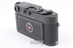 RARE 50 JAHRE Almost Unused Leica M4 50th Anniversary Model Black From JAPAN