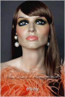 Rare ROOTSTEIN vintage female Mannequin RUNWAY GEO Schaufensterpuppe Model Doll