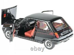 Renault 5 R5 Alpine 1976 black diecast model car 185114 Norev 118