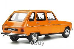 Renault 6 R6 TL 1973 orange resin model car OT371 Otto 118