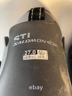 Salomon STi Model Aggressive Inline Skates Size 9 US 8.5 UK 42.6 EU 27 CM