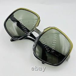 Saphira Sunglasses Ladies Angular Green Model 4002 True Vintage 70s Optyl NOS