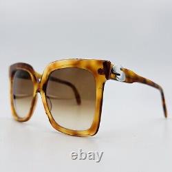 Silhouette Sunglasses Ladies Angular Braun oversize Model 598 Vintage 80er NOS