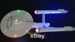 Star Trek Enterprise TOS 1/600 pro built model with full lighting