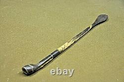 Swagger Stick, WW2 German Officer's custom from animal horn. (Riding crop model)
