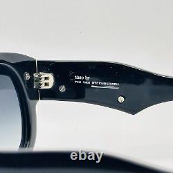 THEO Sunglasses Oval Black By Tim Van Steenbergen Model thunderbolt NOS