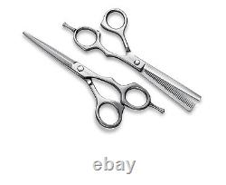 Tondeo Solid Box Rock Offset Hairdressing Scissors 5,5 + Modelling 5,75