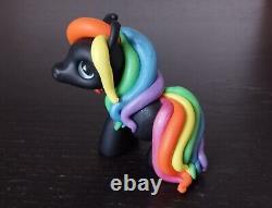 Tumble Creatures Pony rainbow horse polymer model