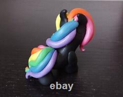 Tumble Creatures Pony rainbow horse polymer model