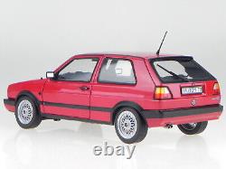 VW Golf 2 GTI 1990 red diecast model car 188438 Norev 118