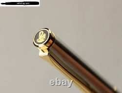 Vintage Pelikan New Classic Fountain Pen model P370 in Silver-Gold with M-nib