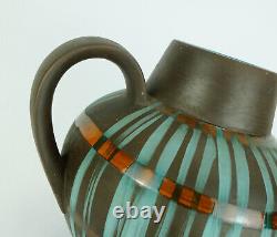 Vintage carstens keramik VASE model 698-23 rare glaze variation