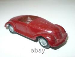 Vintage pre war diecast KARL BUB KB toy metal model car OPEL 1939 Metall Auto