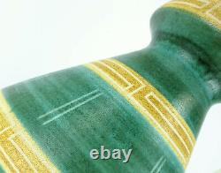 West german mid century VASE floorvase bay keramik model 680-40 geometric decor